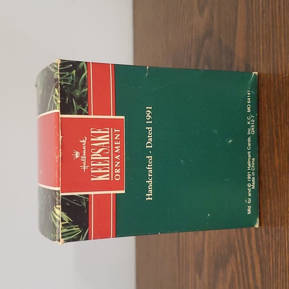 Hallmark Keepsake Dad Polar Bear Christmas Ornament 1991 with Box - Picture 6 of 6